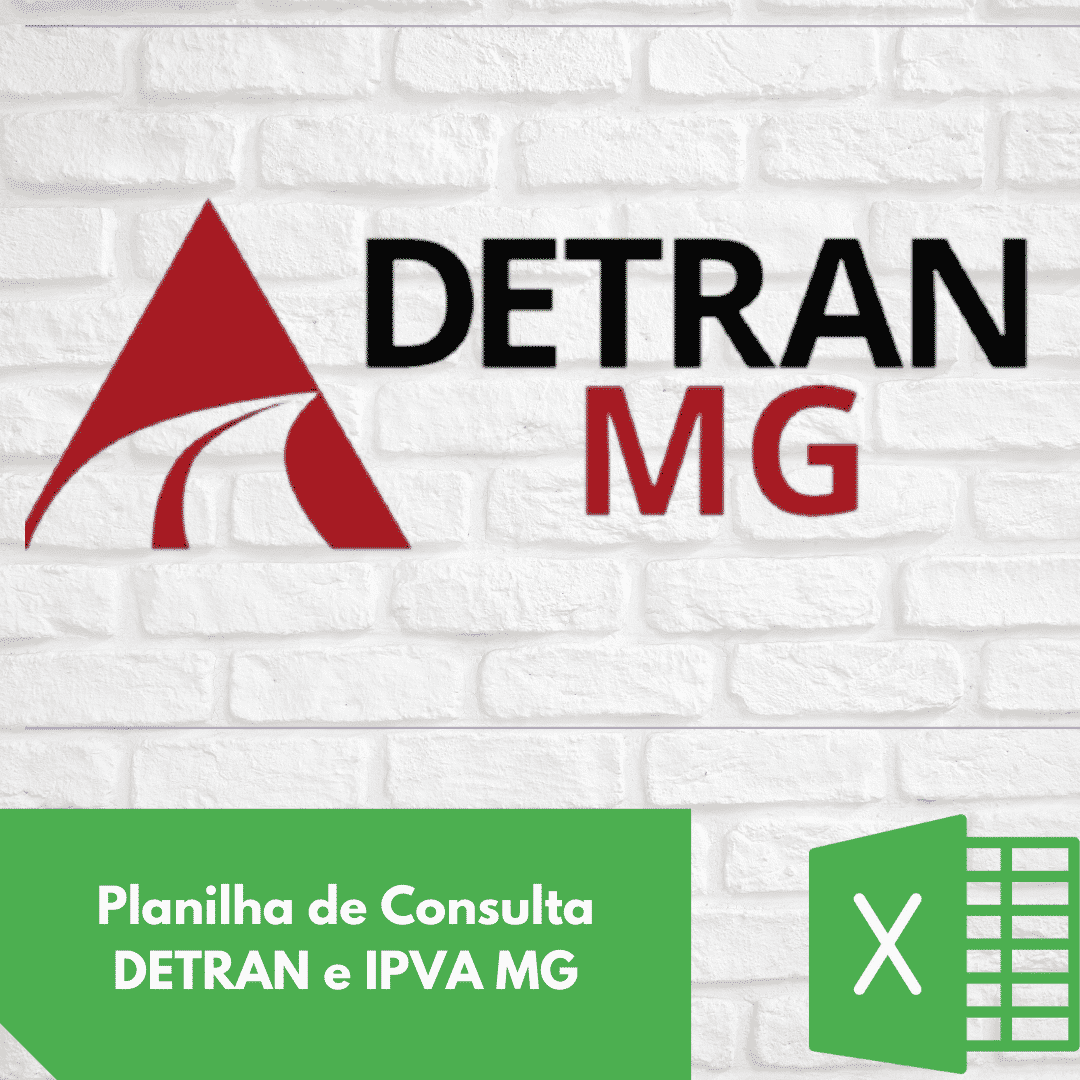 Planilha De Consulta Detran E Ipva Mg Gestão Office Vba